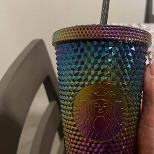 Starbucks Multicolor Textured Tumbler with Straw